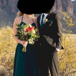 Jos A. Banks 1905 Collection Boys Black Suit